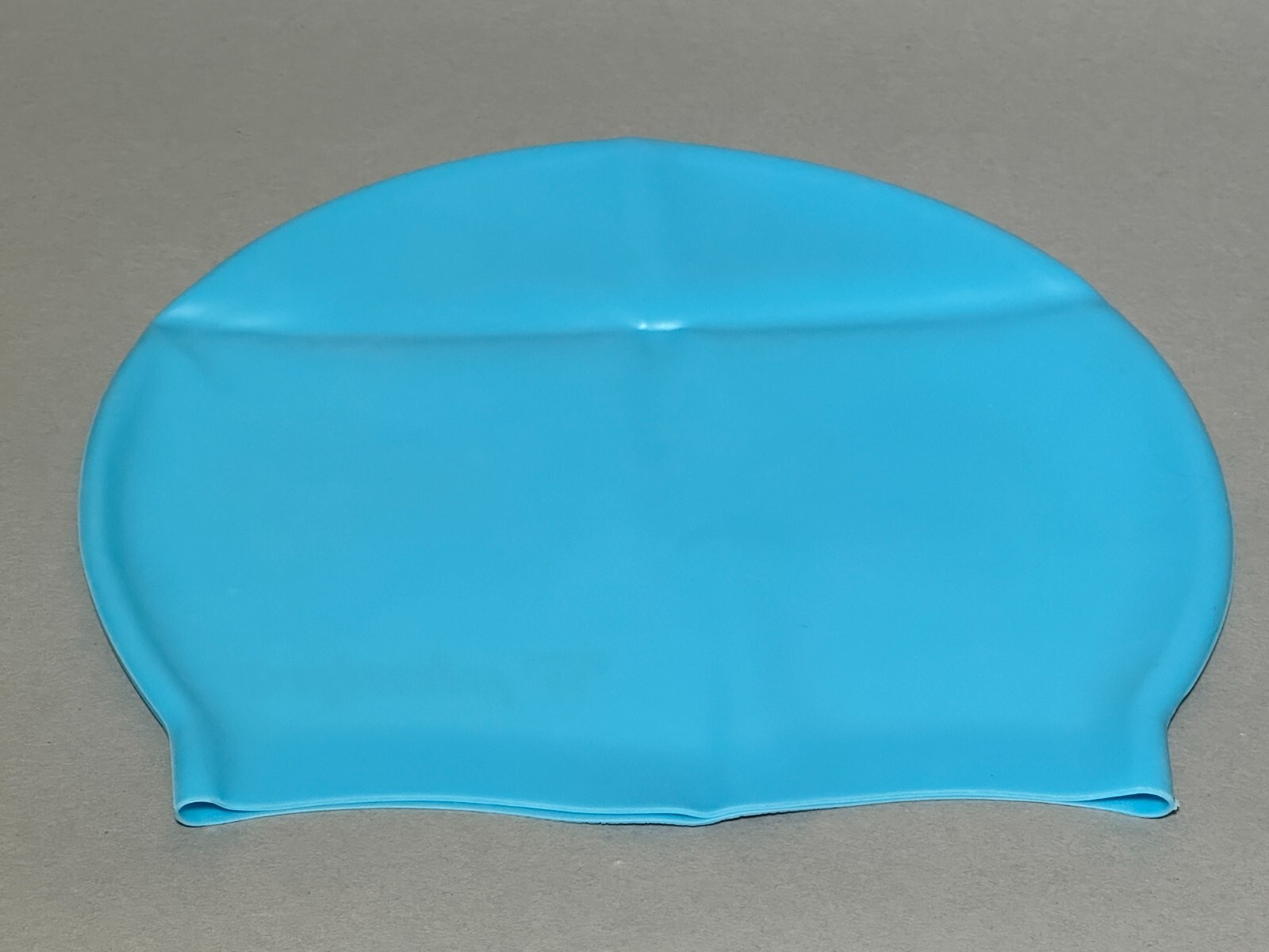 New MP Phelps Adult TBL Blue Classic 100% Silicone Swim Competition Cap