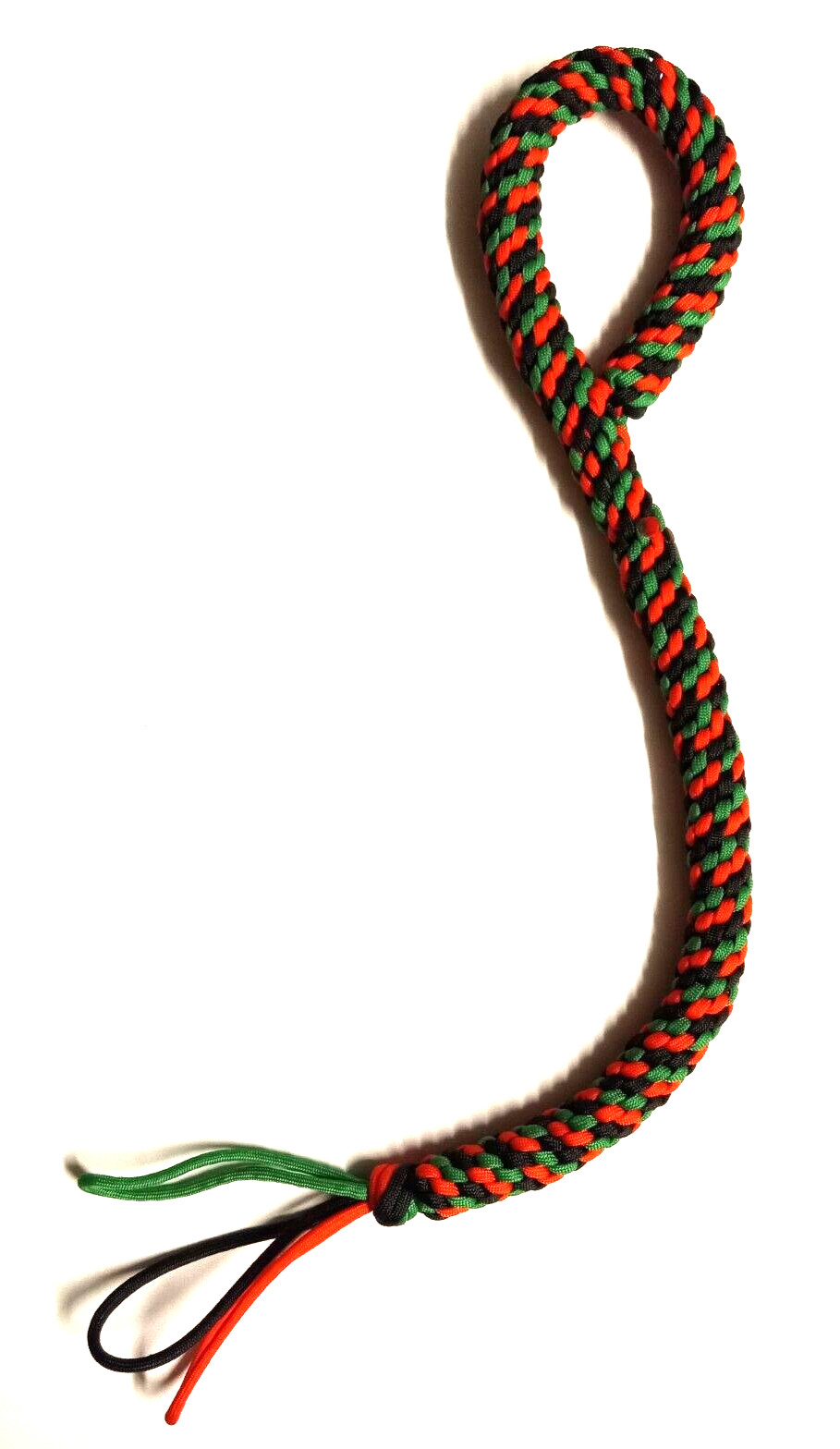Kayak Braided Neon Orange Paracord Tow Lead Lanyard Utility Leash Accessory 21″