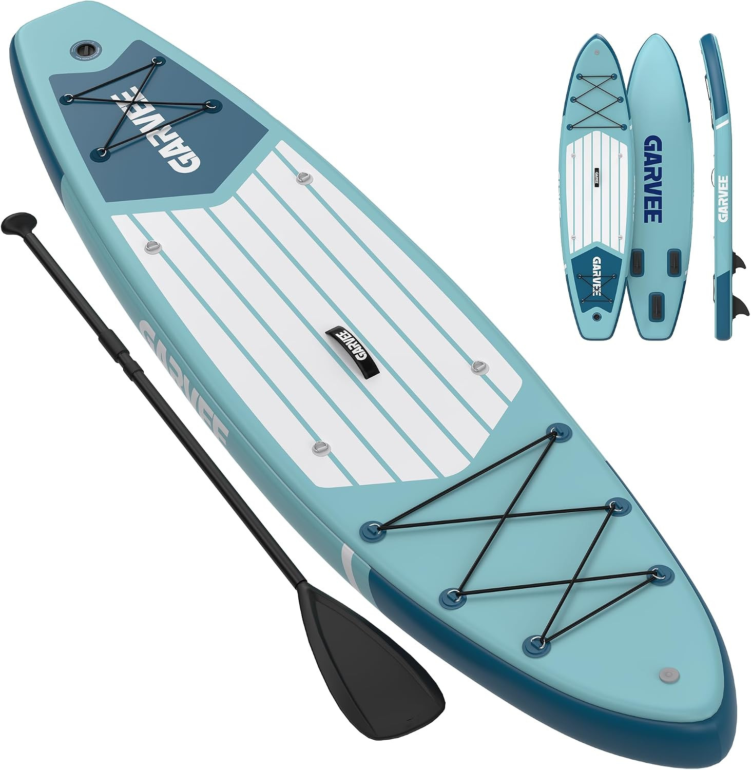 Inflatable Paddle Board for Adult, 10.6Ft X 32″/ 11Ft X 34″ Extra Wide Inflatabl