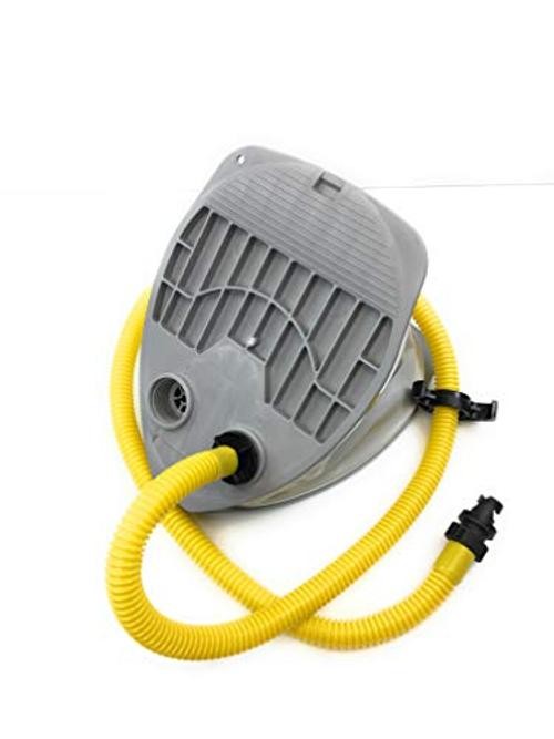 Seamax 7L Single Stage Foot Pump for Inflatable Boats, Max 3.6 PSI Support