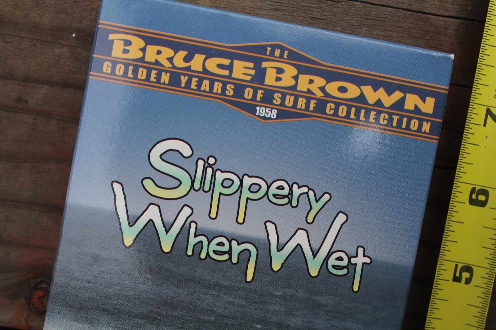 Slippery When Wet Bruce Browne 1958 Classic Vintage OG SC Surfing VHS Video Film