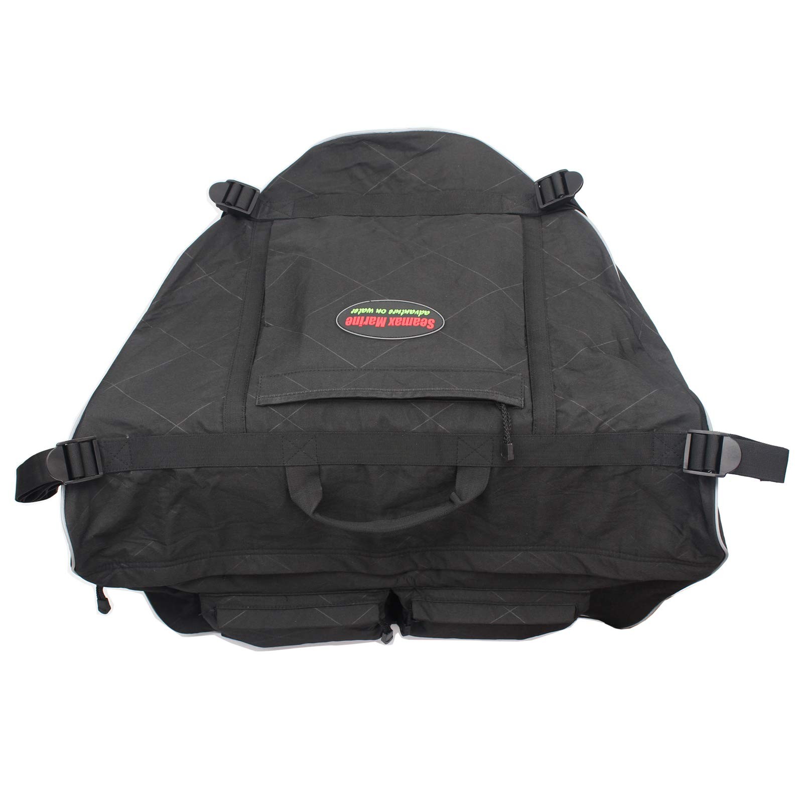 Sunlitec Front Accessory Storage Bow Bag for Inflatable Boat, with Reflective Li