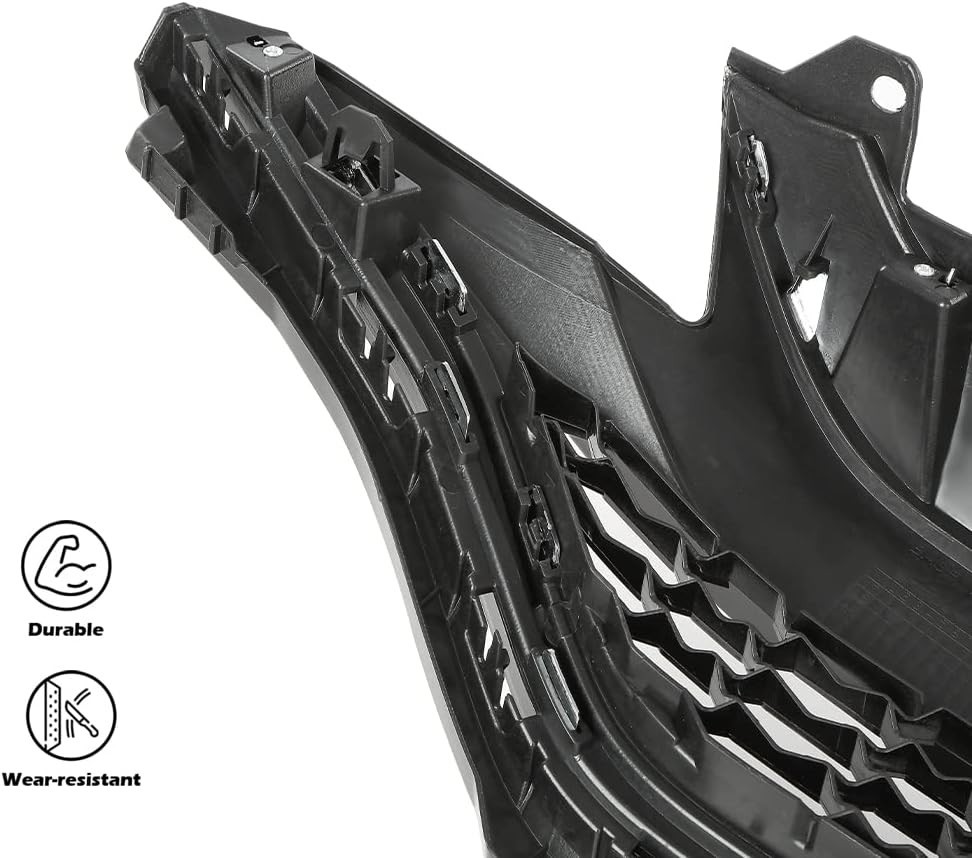 Front Upper Bumper Grille Compatible with Honda Fit 2018 2019 2020 71121-T5R-A5