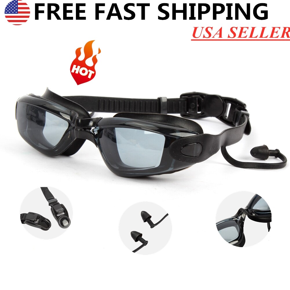 O Nation Clear Comfortable Swimming Goggles with UV- Anti-Fog Swim Glasses
