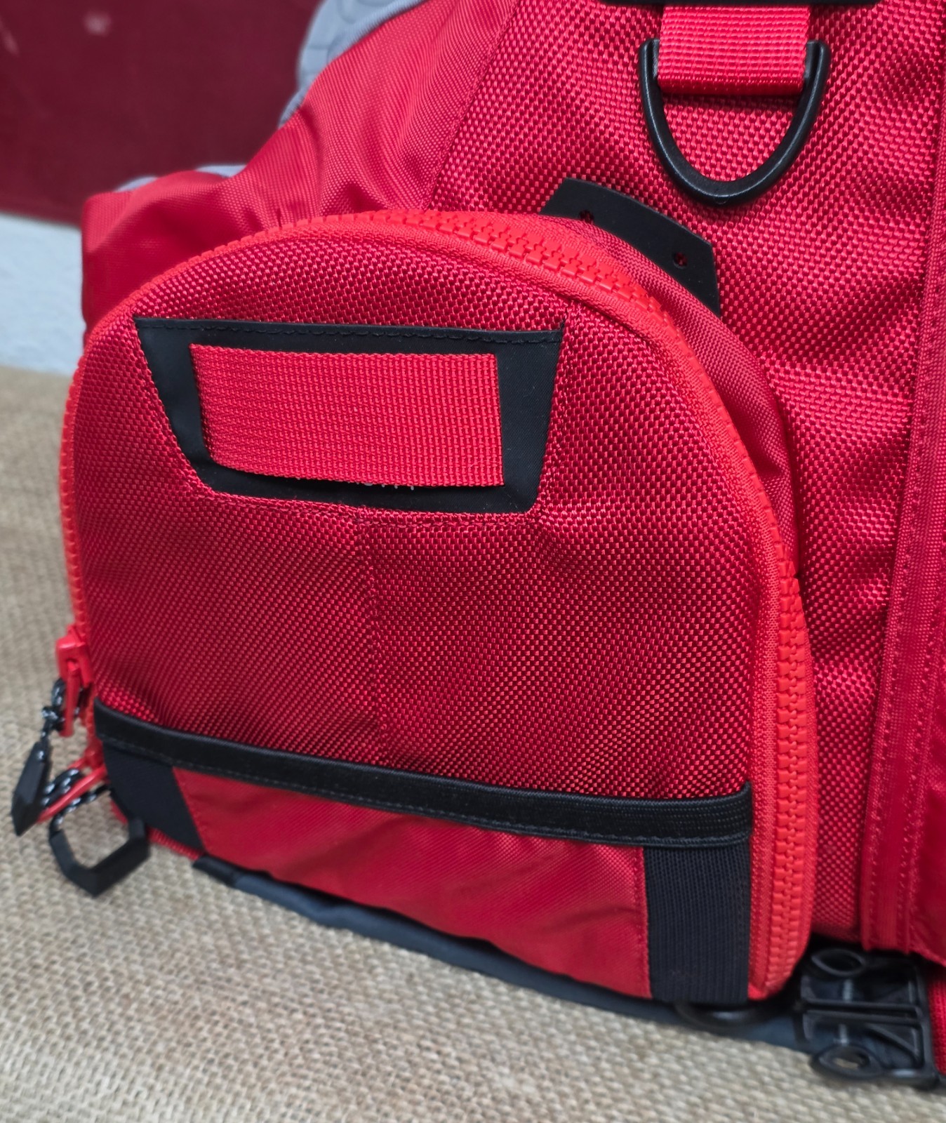 Bluestorm KINETIC Kayak Life Jacket Fishing Angler Vest Type III PFD, Nitro Red