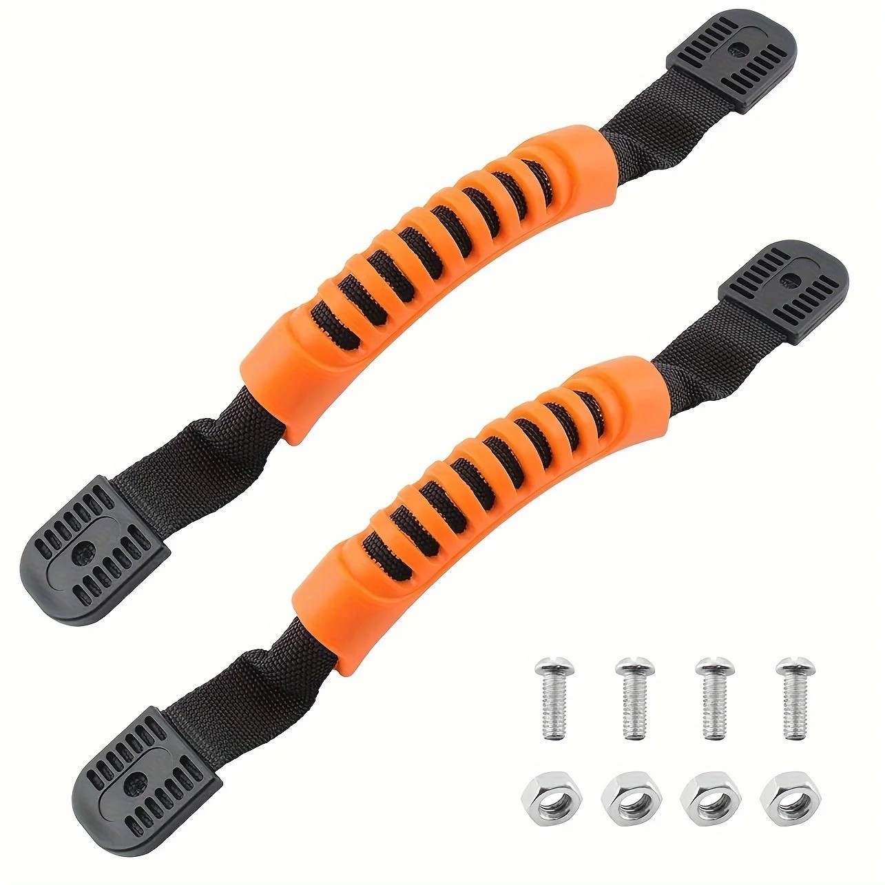 2PCS Kayak Canoe Handles Boat Side Mount Carry Rubber Grip Replacement Fitting