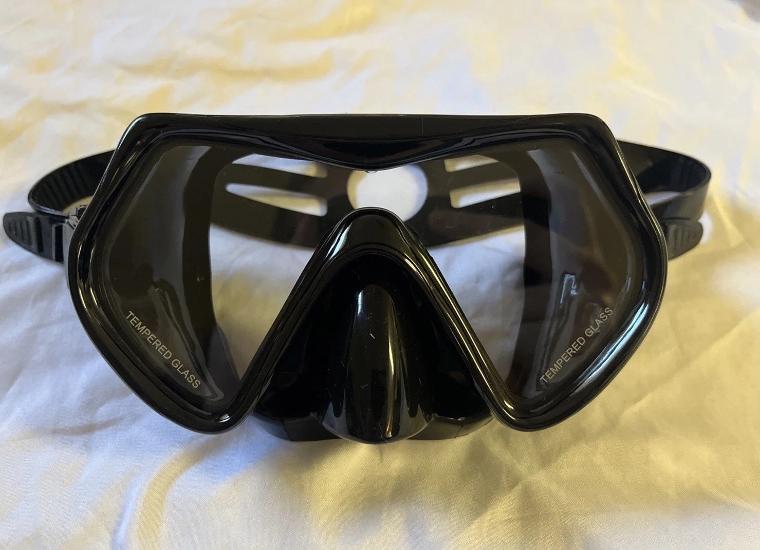 Otowaving Snorkaling gear for Adults Tempered Glass, for lap swiming BLACK #11