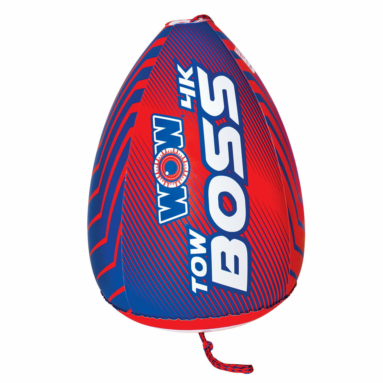 WOW Sports Tow Boss Modified Tow Rope for 1 to 4-Person Towables (21-1050)
