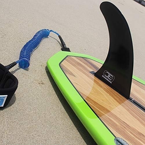Durable 8” Single Center Fin for Surfboards and Paddleboards—Worry-Free Use