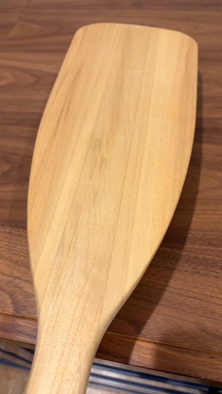 New & Never Used Handmade 35″ x 6″ Canoe Paddle Oar Weighs Only 1 Pound!