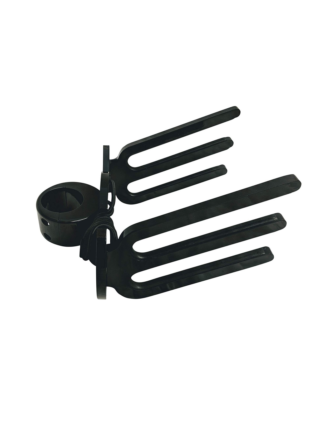Wakeboard Rack, Black Aluminum Wakeboarding Tower Holder, Adjustable Angle Base