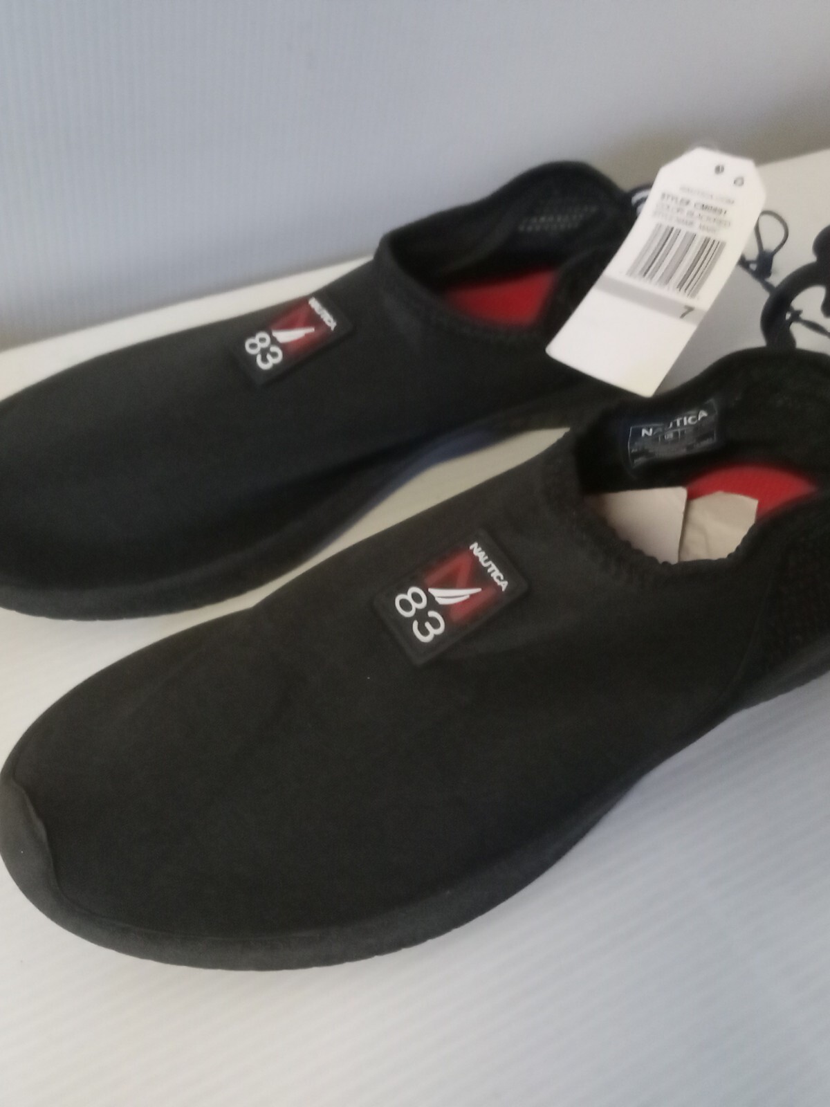 Nautica Kids size 7 Athletic Water Shoes Aqua “marc” Slip-on Sandals (☆#00t)