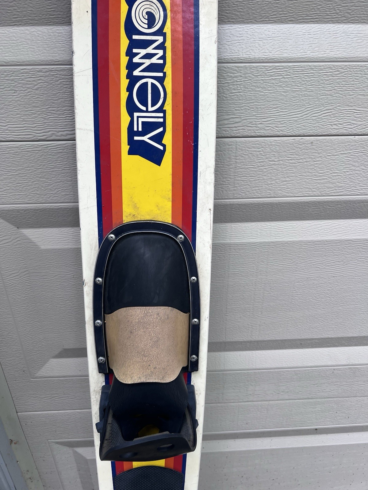 Vtg Water Bindings Boating Ski Connelly Team 1 Boating Skis Coat Rack Wall Art