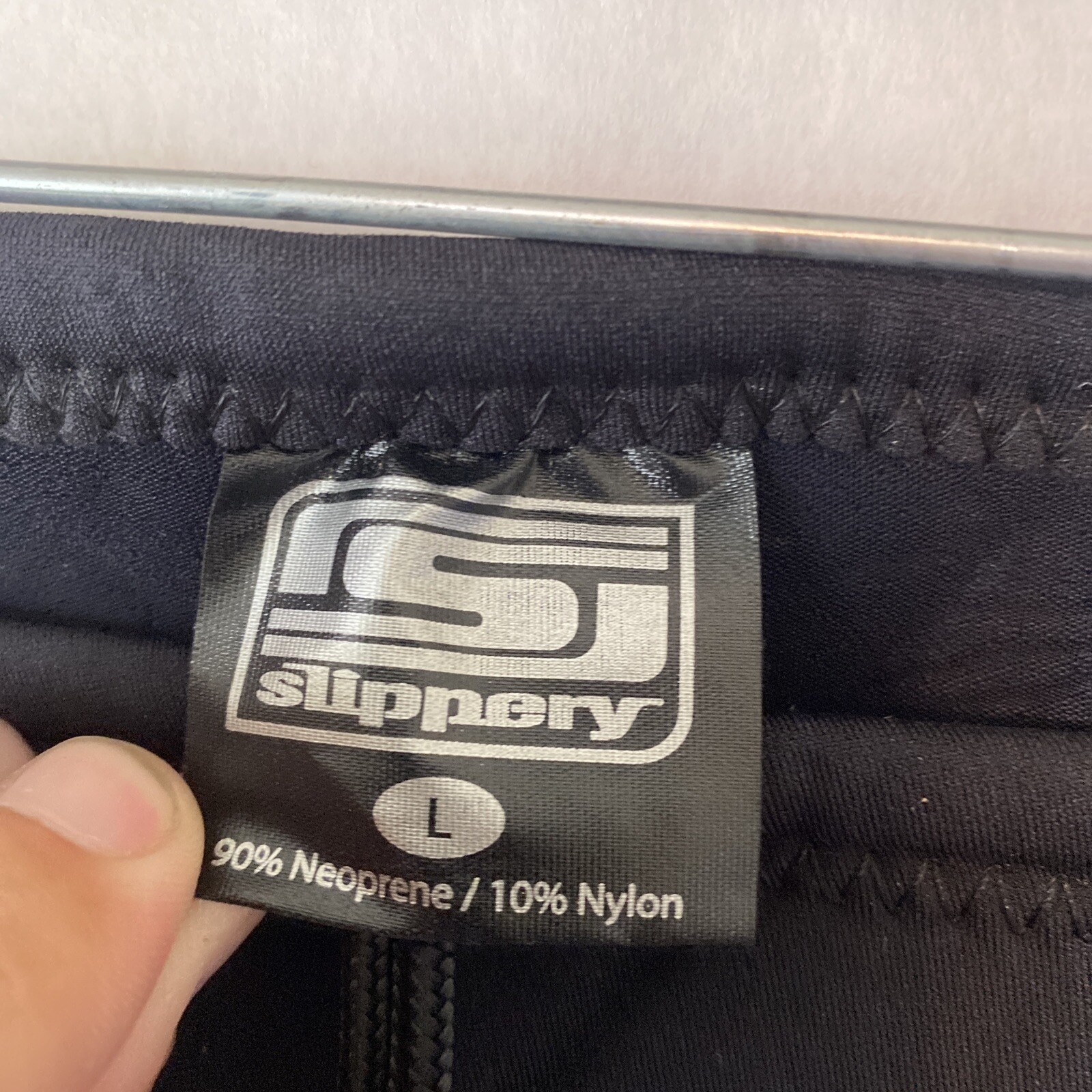 Slippery Reform Shorts Neoprene Wet Suit Bottoms S8 Black Diving 2mm Large