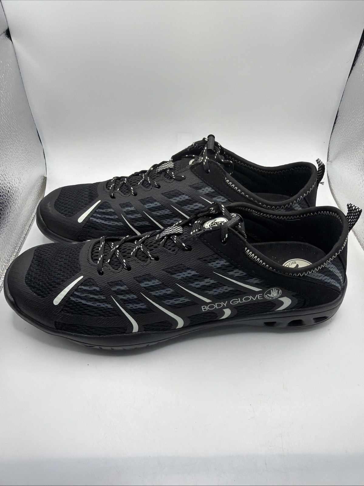 Body Glove Men’s Dynamo Rapid 2.0 Water Shoes Black/Gray Size 12. New