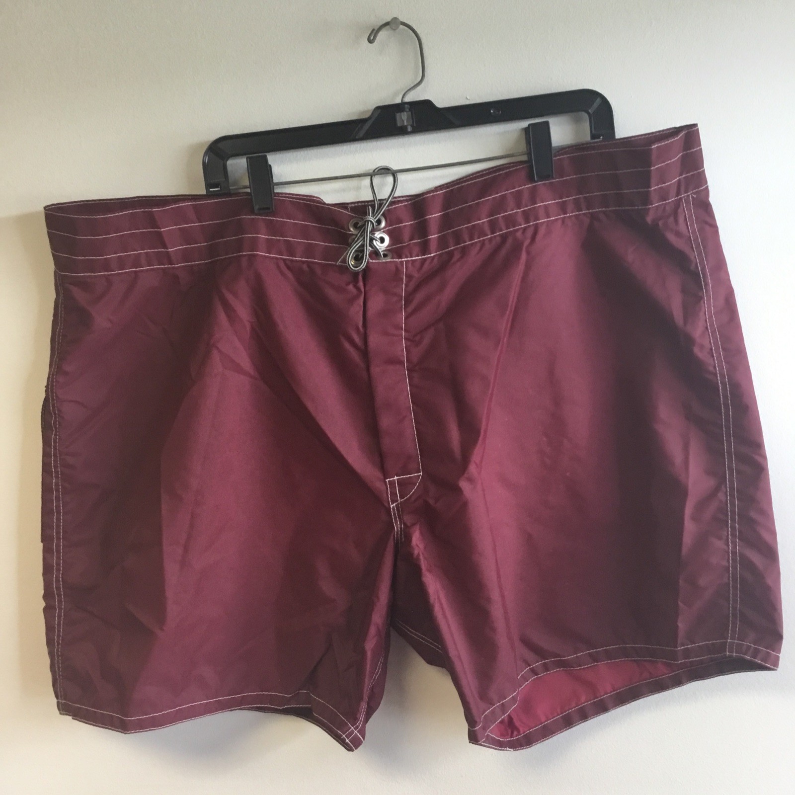 Vintage MaroonBird well Shorts Surf Surfing 22.5” Hip To Hip, 19”Waist To Bottom
