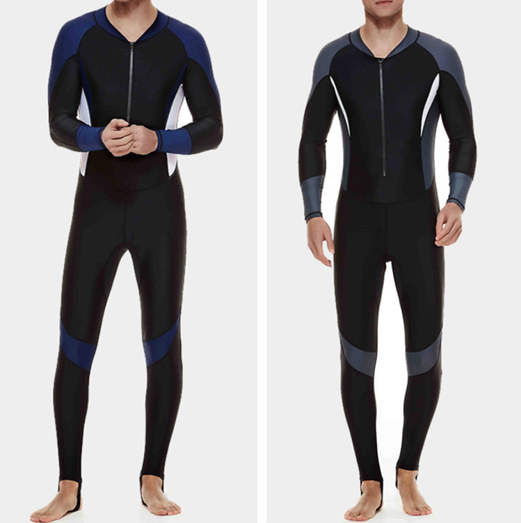 Men Dive Skins Suit Full Body Swim Swimsuit Long Sleeve Diving suit Water Sports
