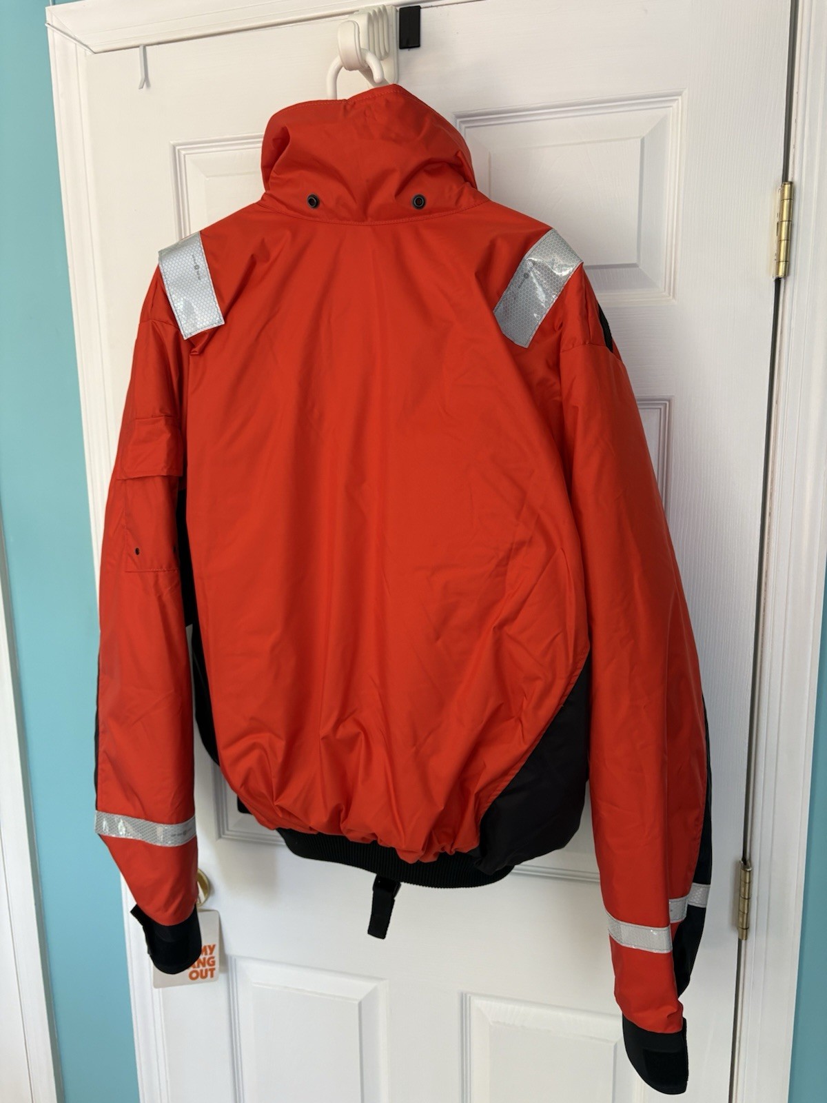Mustang Survival Float Coat Jacket Adult XXX-Large MJ6214 ORANGE