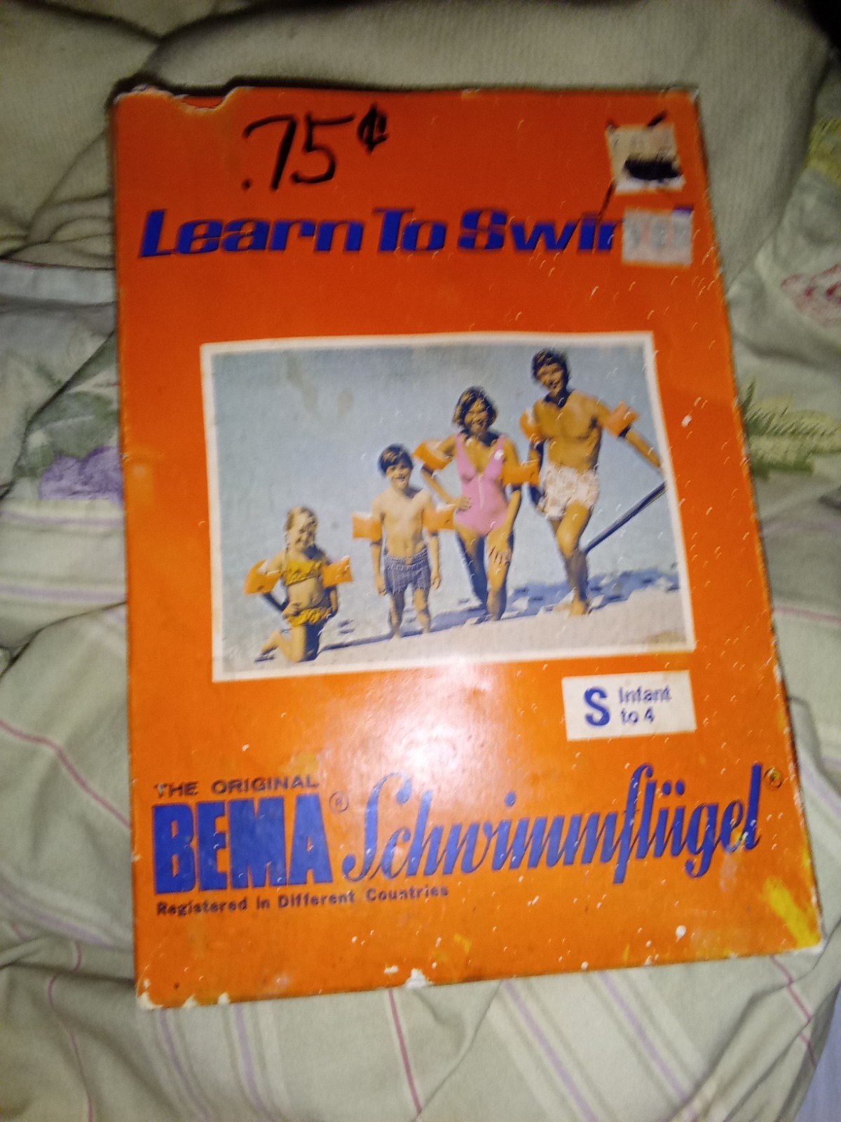 vintage bema original schwimmfliigel floaties