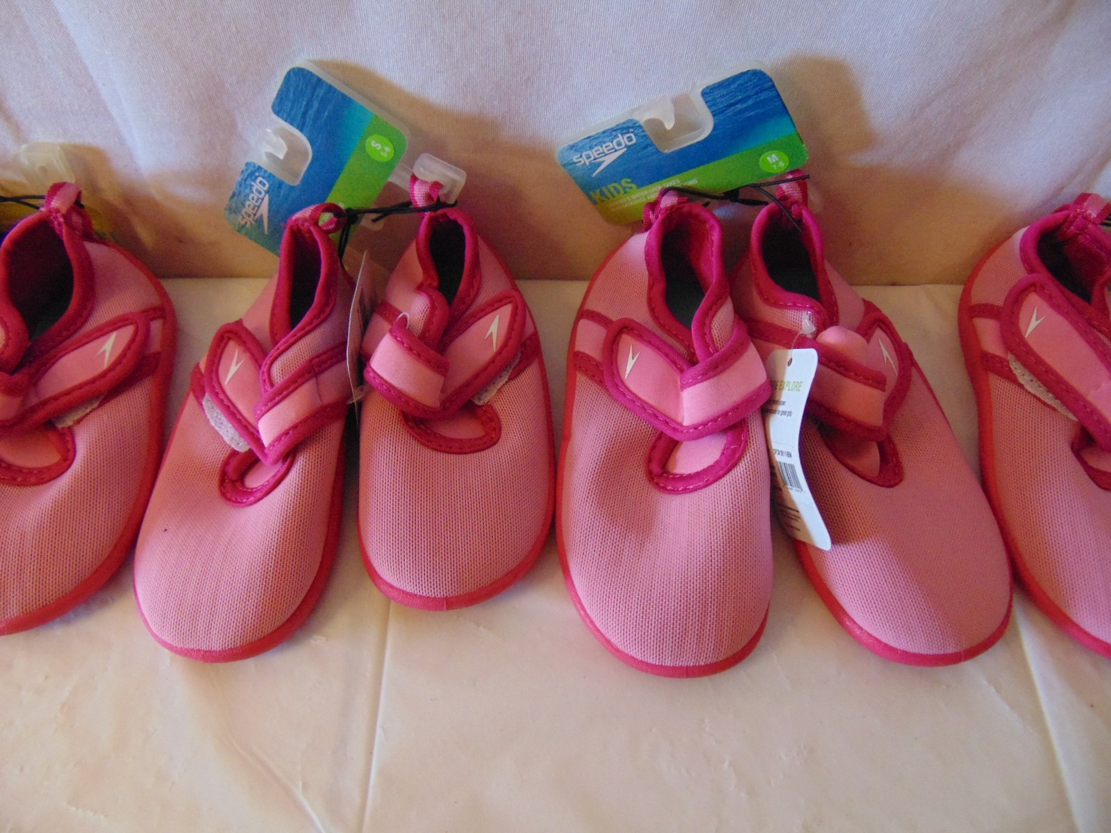 5 Pairs Speedo Kids Pink Girls Water Shoes