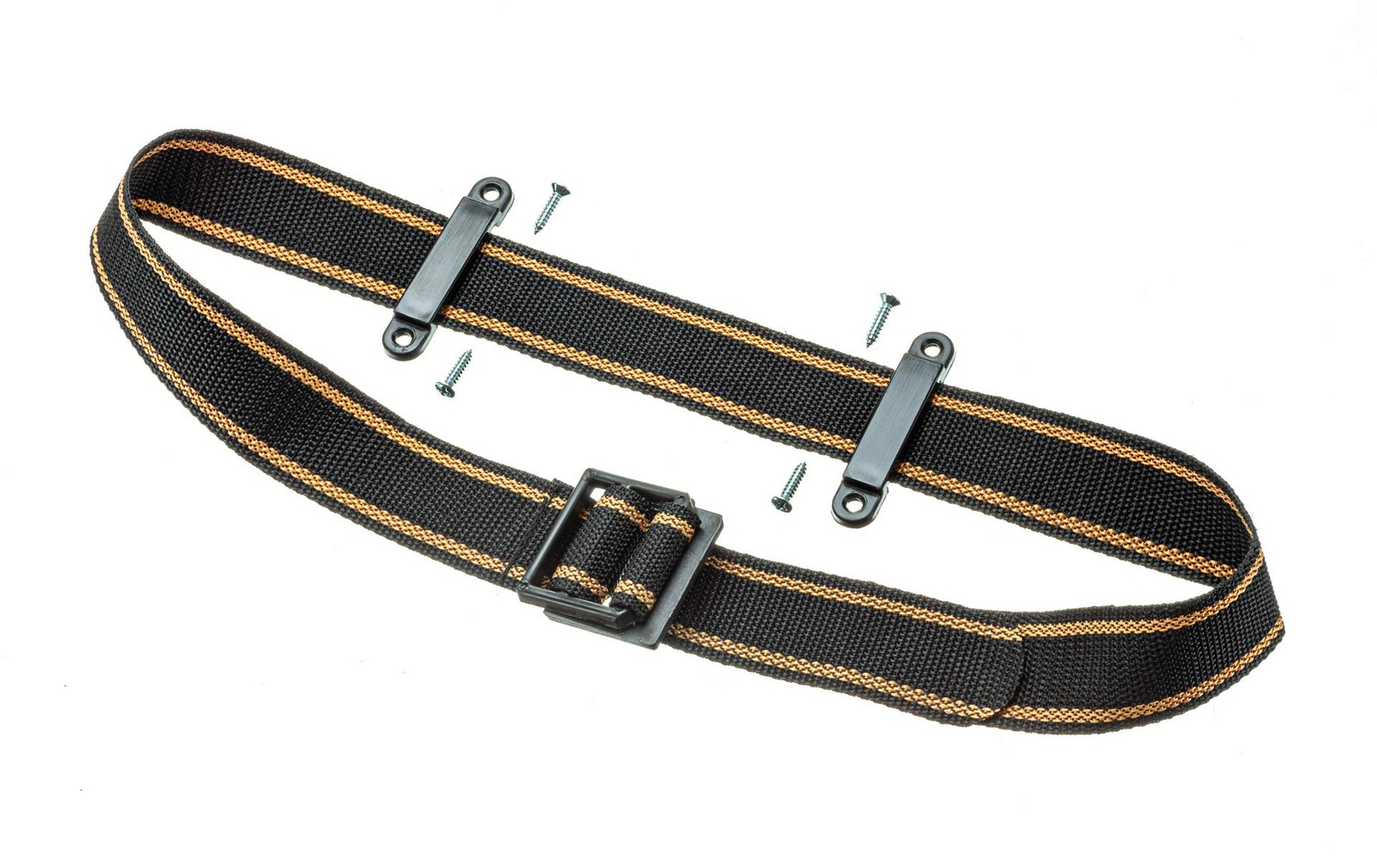 Attwood 9013-3 Battery Box Hold-Down Strap Kit — 1 Count (Pack of 1), Black