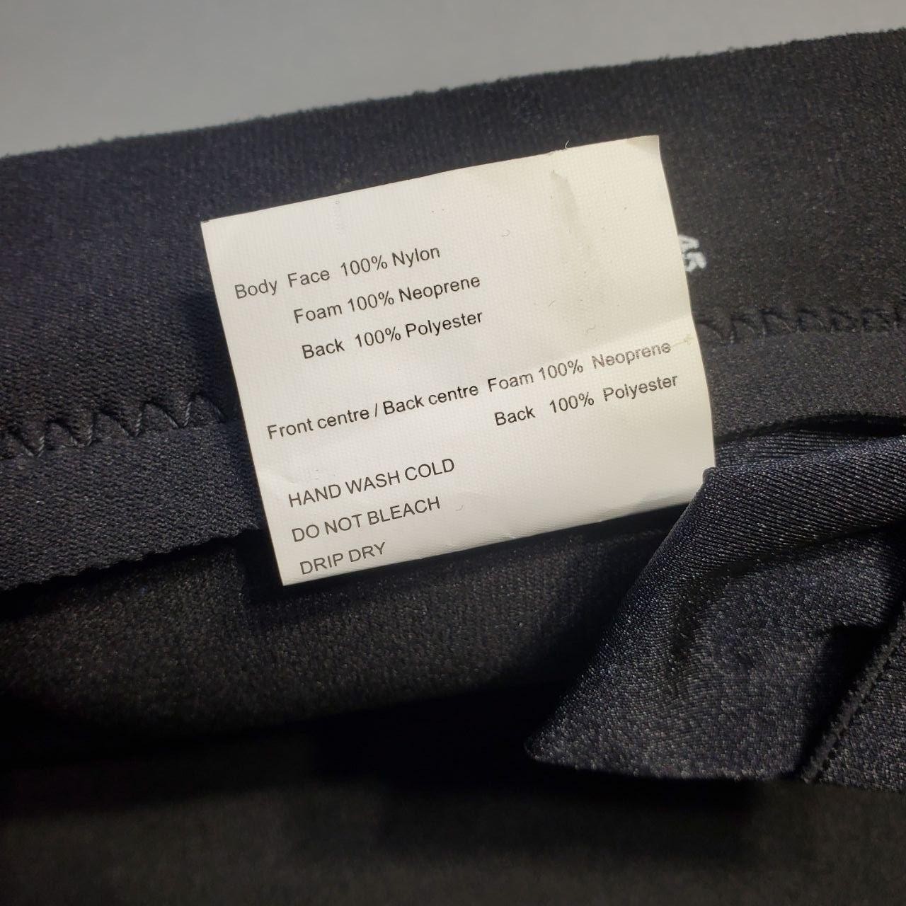 NWT DBX 3/2mm Shorty Wetsuit Mens XL Neoprene Black Gray Back Zip Surf Dive Swim