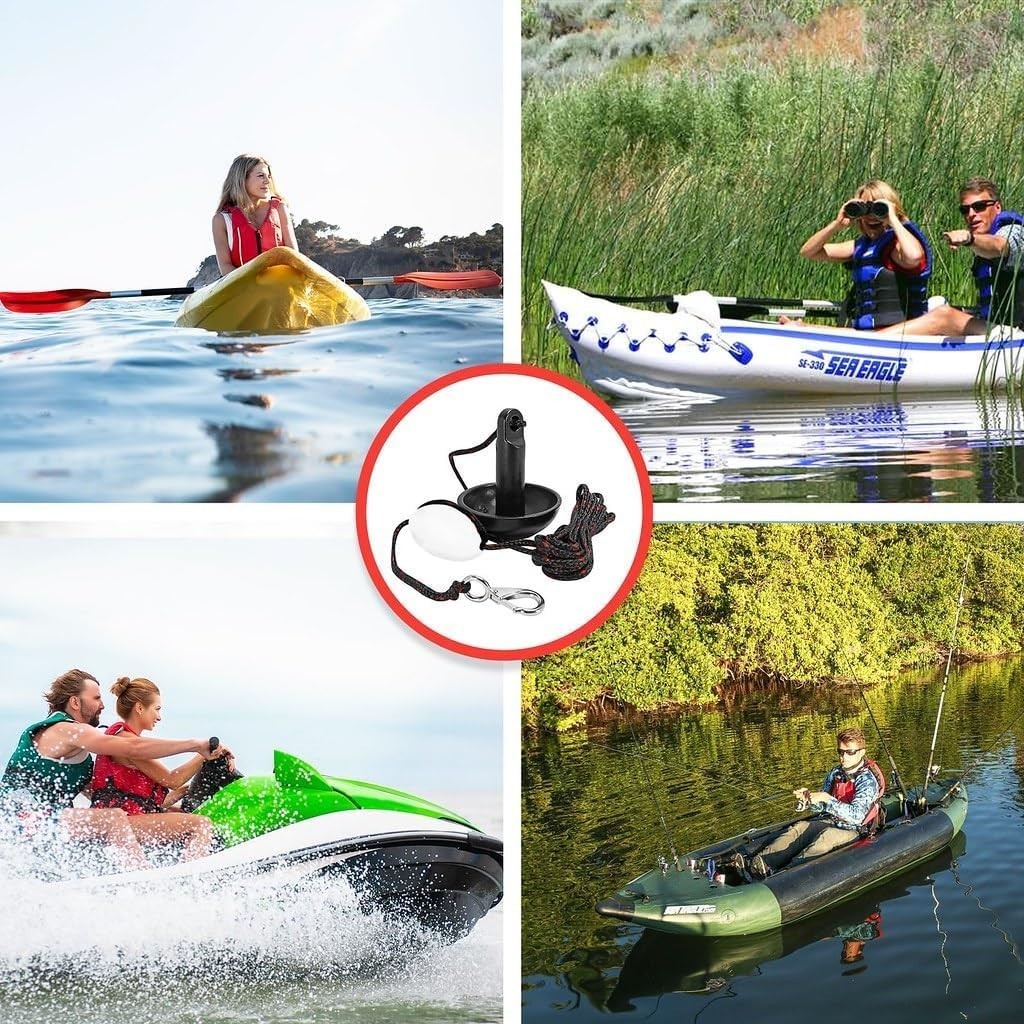 Anchor-Man 8 LB Folding Kayak Complete Grapnel Anchor – 10L Storage Kayak Anchor