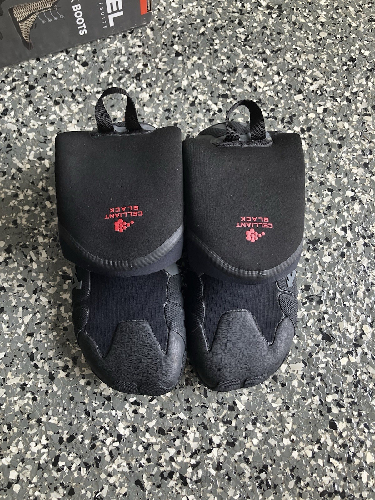 XCEL Drylock Water Boots/Booties Black/Gray MPN ACV79819-BGR-10.5