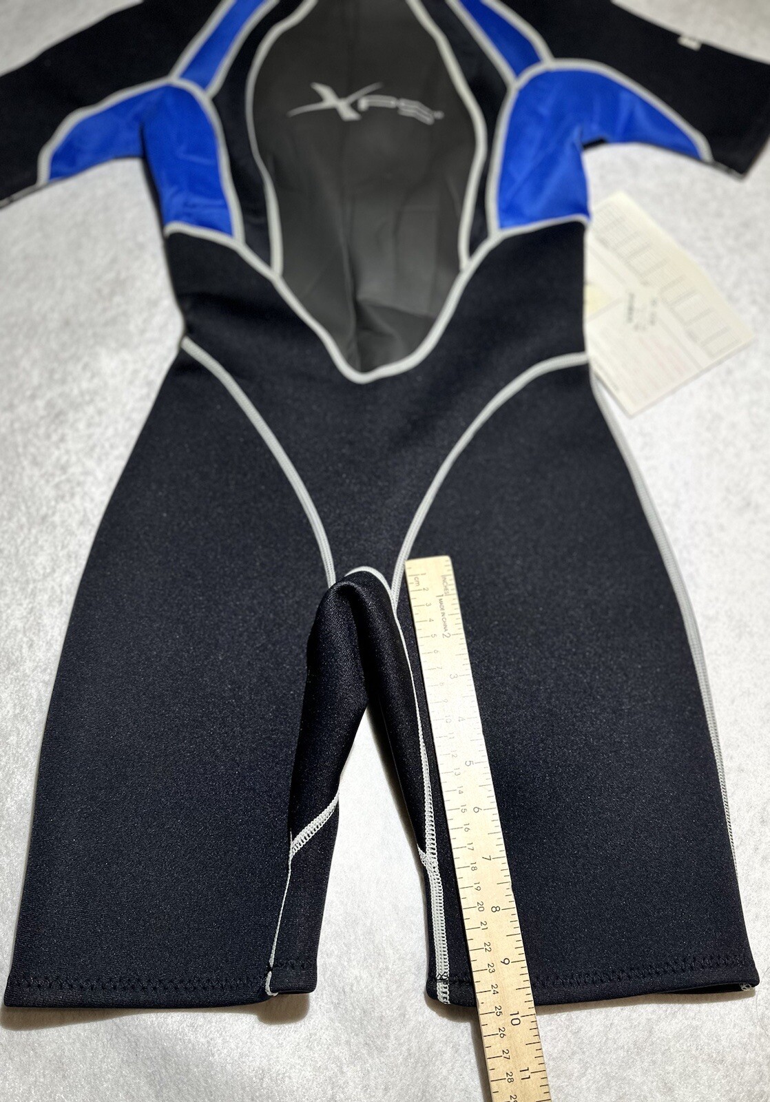 XPS Spring Shorty WETSUIT Women’s Small Zipper 2×2 mm Aqualite Neoprene NWT!