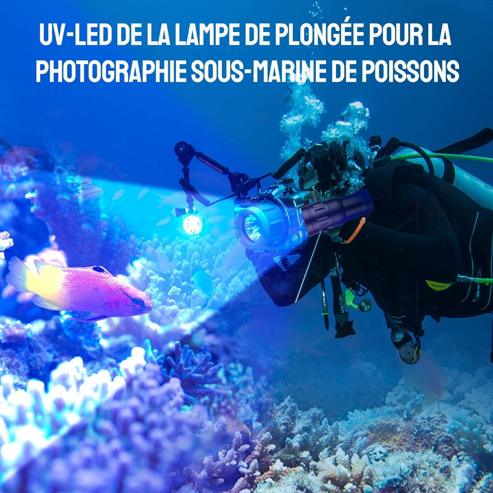 TrustFire DF35 Scuba Diving Light 2350 Lumen Dive Light 100m Snorkeling Light