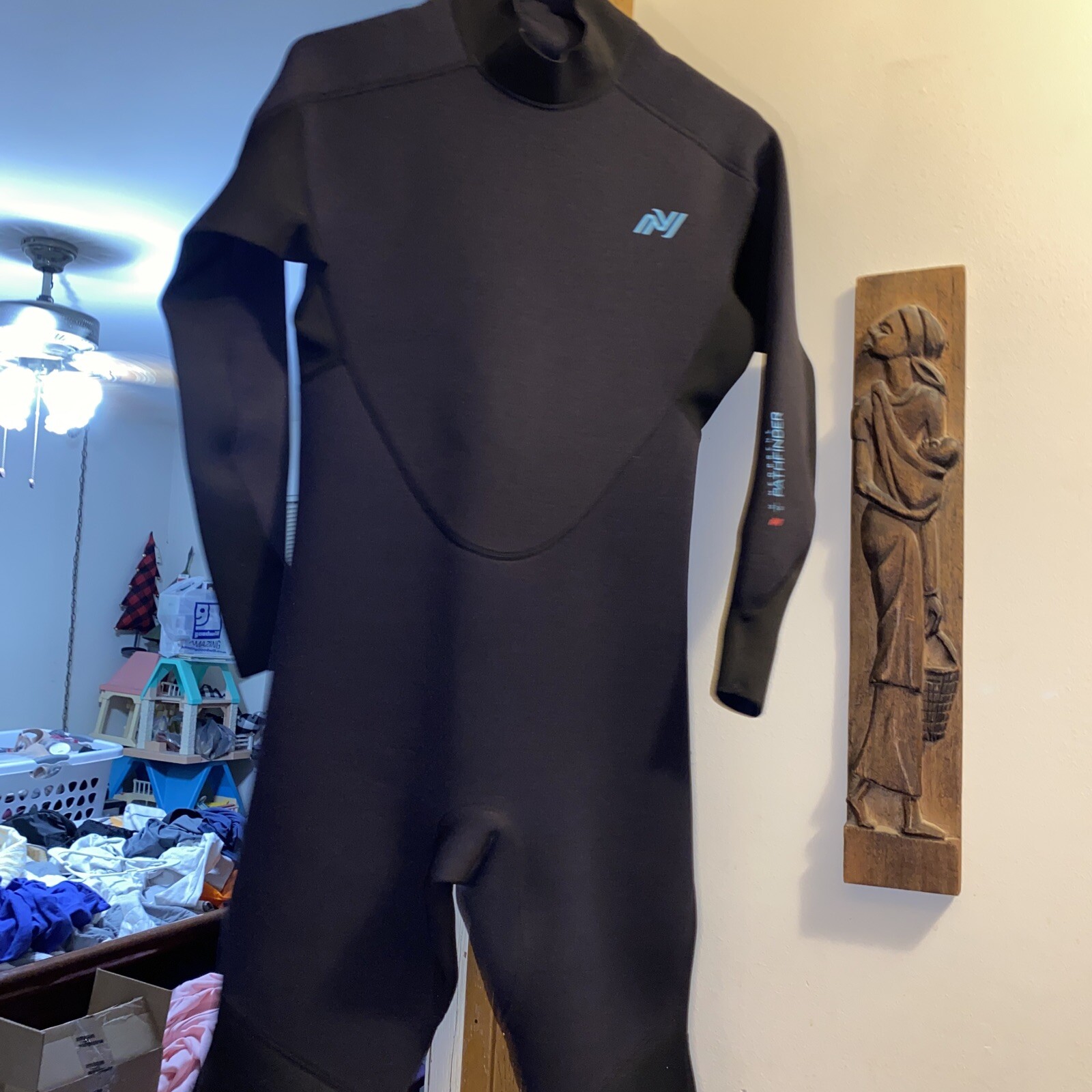 Nexwave for Pathfinder Womens Neoprene Size S2 surf Suit Black
