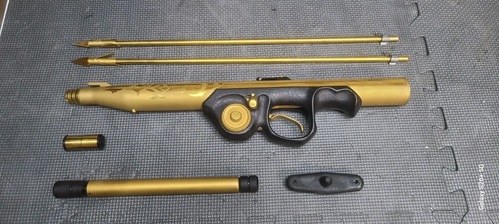 Vintage Rare Red October Ukraine Kopcap Corsar Spearfishing Speargun Spear Gun