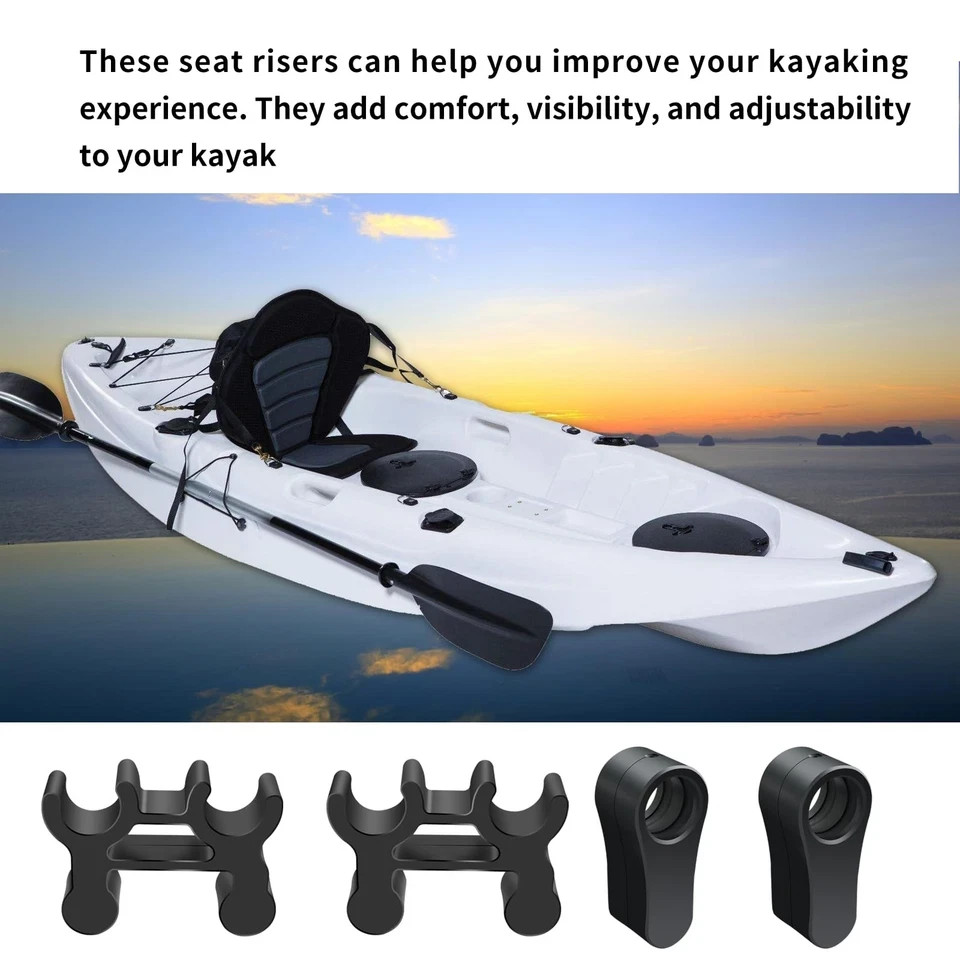 XQK Kayak Seat Risers Compatible with Lifetime Yukon and Teton Pro Kayaks