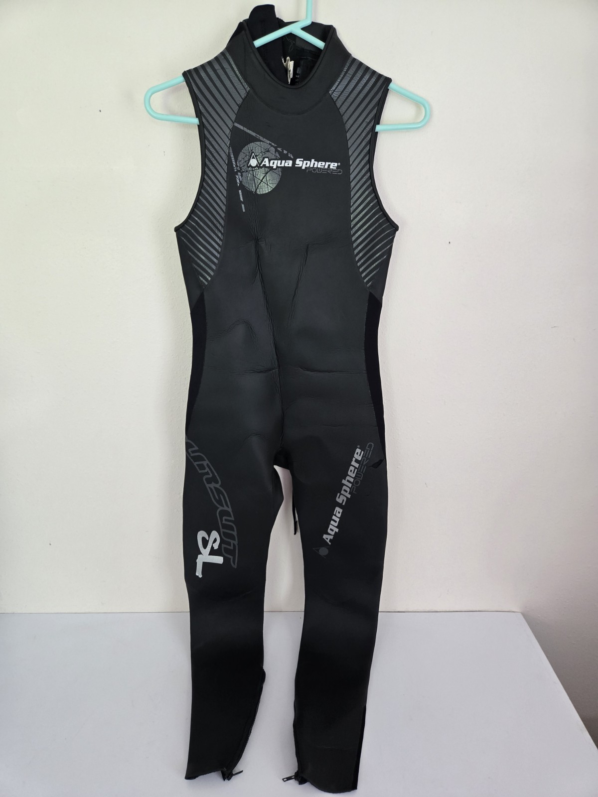 Aqua Sphere Sleeveless Neoprene Surf Scuba Bodysuit Size Medium FREE SHIPPING