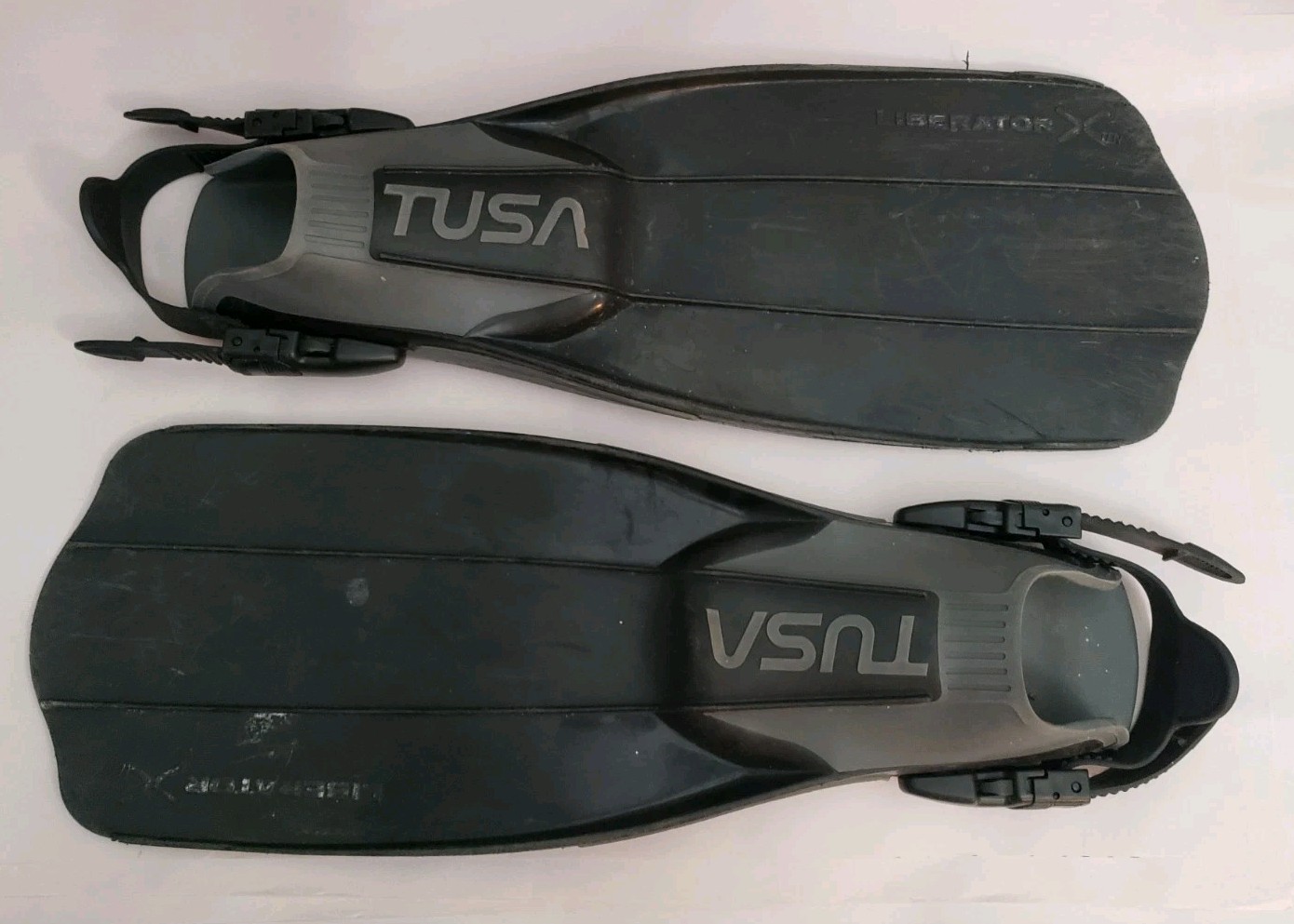TUSA Liberator X-Ten Open Heel Scuba Diving Fins Flippers X-10 Large