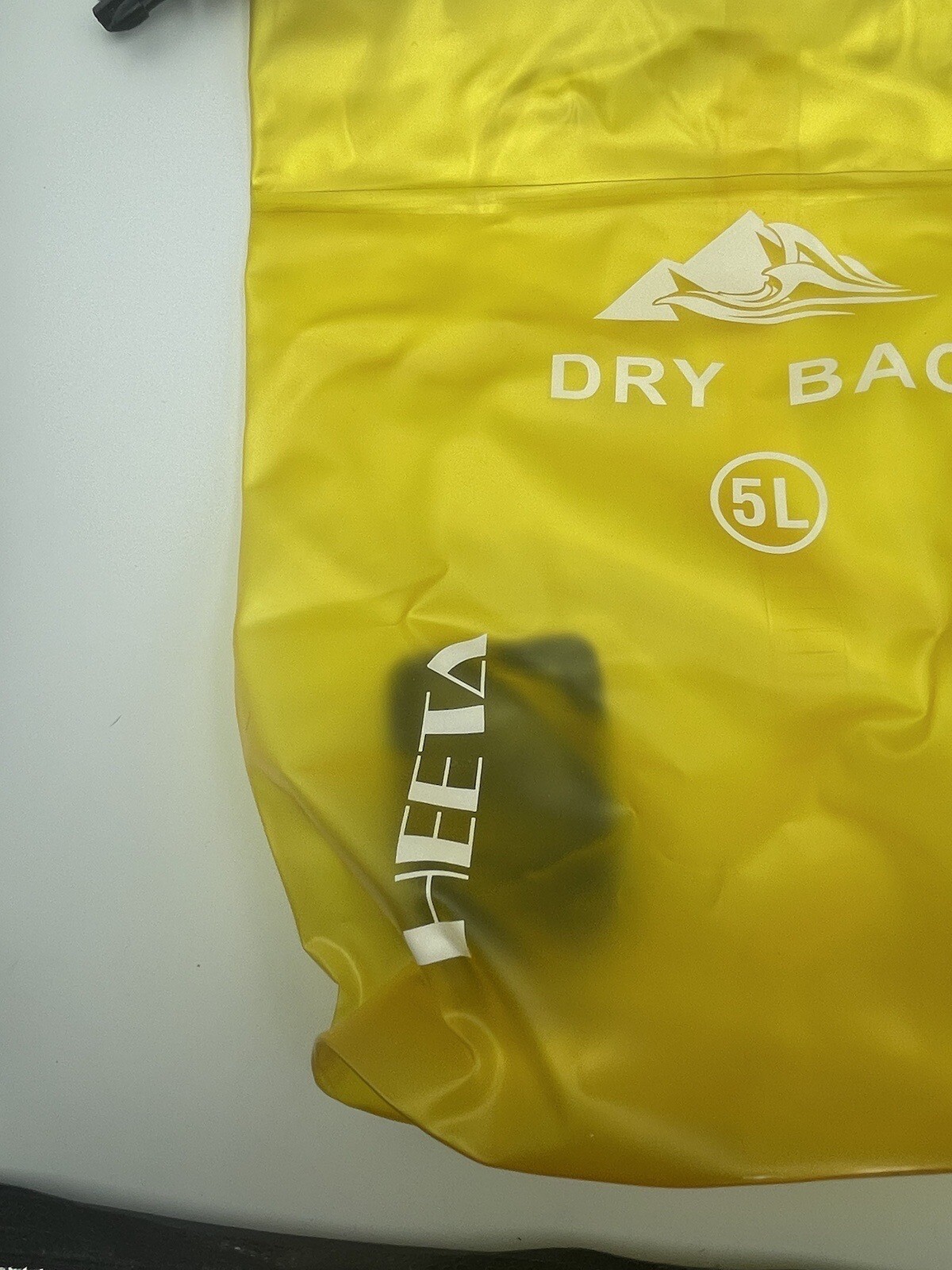 HEETA 5L Waterproof Dry Bag w/ Phone Case Lightweight for Outdoors Travel Yellow