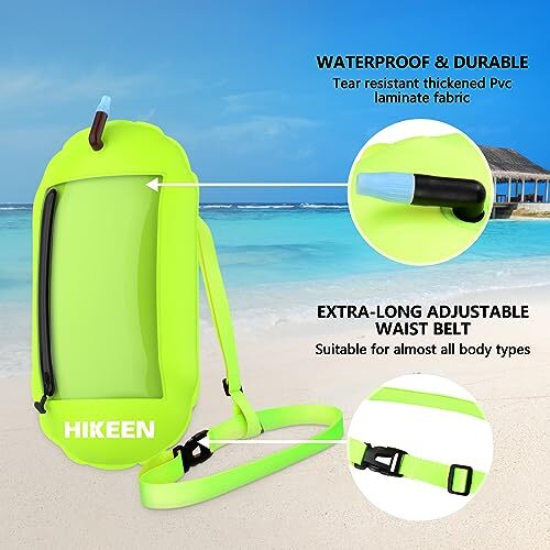 Swimming Buoy Tow Floats for Open Water Swimming, Swim Buoy Dry Bag Phone Case