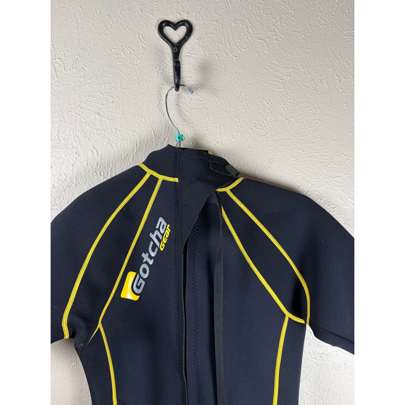 Gotcha Gear Wetsuit Mens Size Small Short Sleeve Scuba Ocean Surfing Swim Outfit