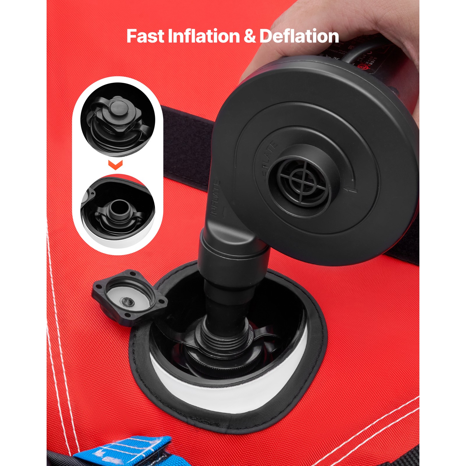 Uimoso Towable Tubes for 2 Riders – Inflatable Water Sports and Boating Fun