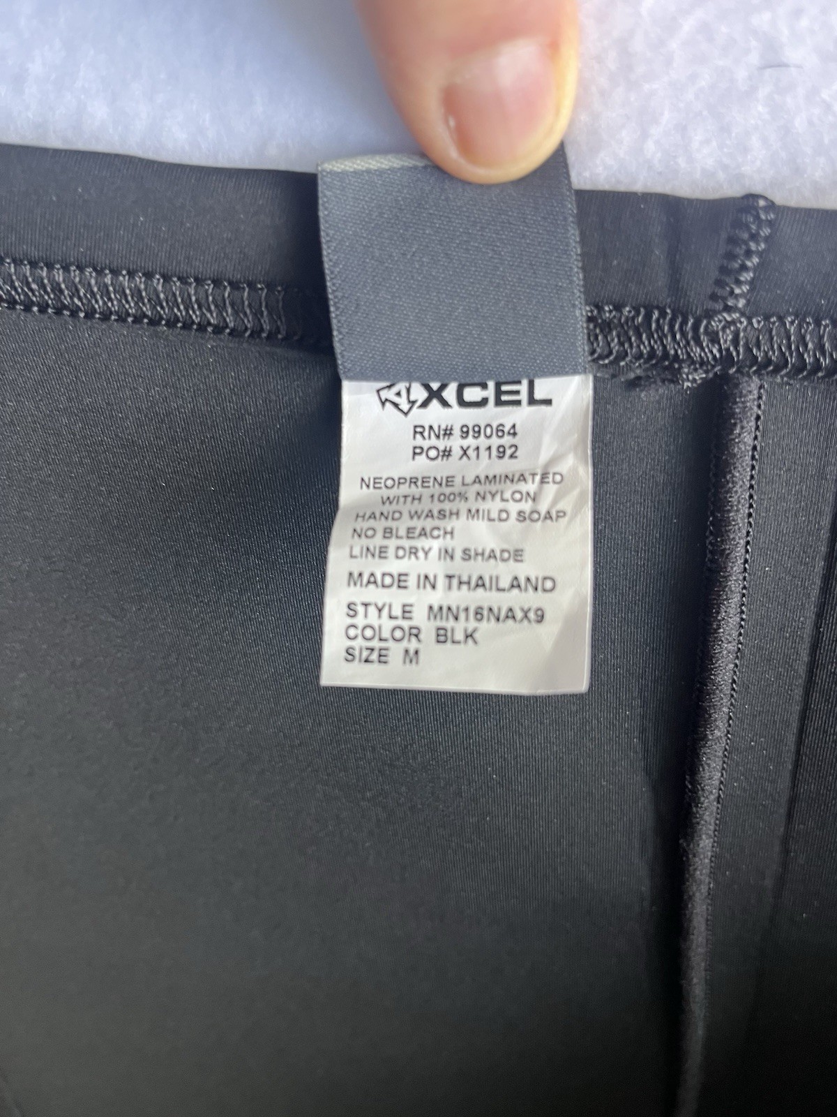 XCEL AXIS 1.0/0.5 LS FZ Men’s Wetsuit Jacket Size Medium