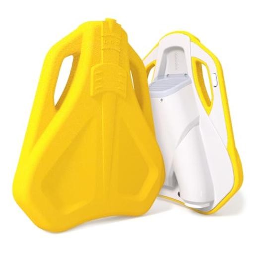 2026 Upgrade Electric Swimming Kickboard for Kids, Swim Sunshine Yellow