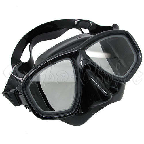 Palantic M36 Black RX Nearsighted Lenses Dive/Snorkeling Mask