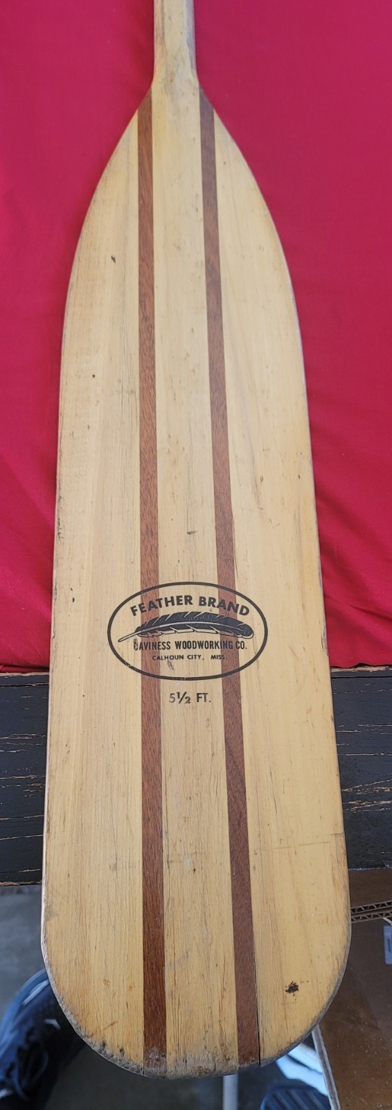 Feather Brand Caviness Woodworking 5 1/2 Foot Paddle 66 Inches
