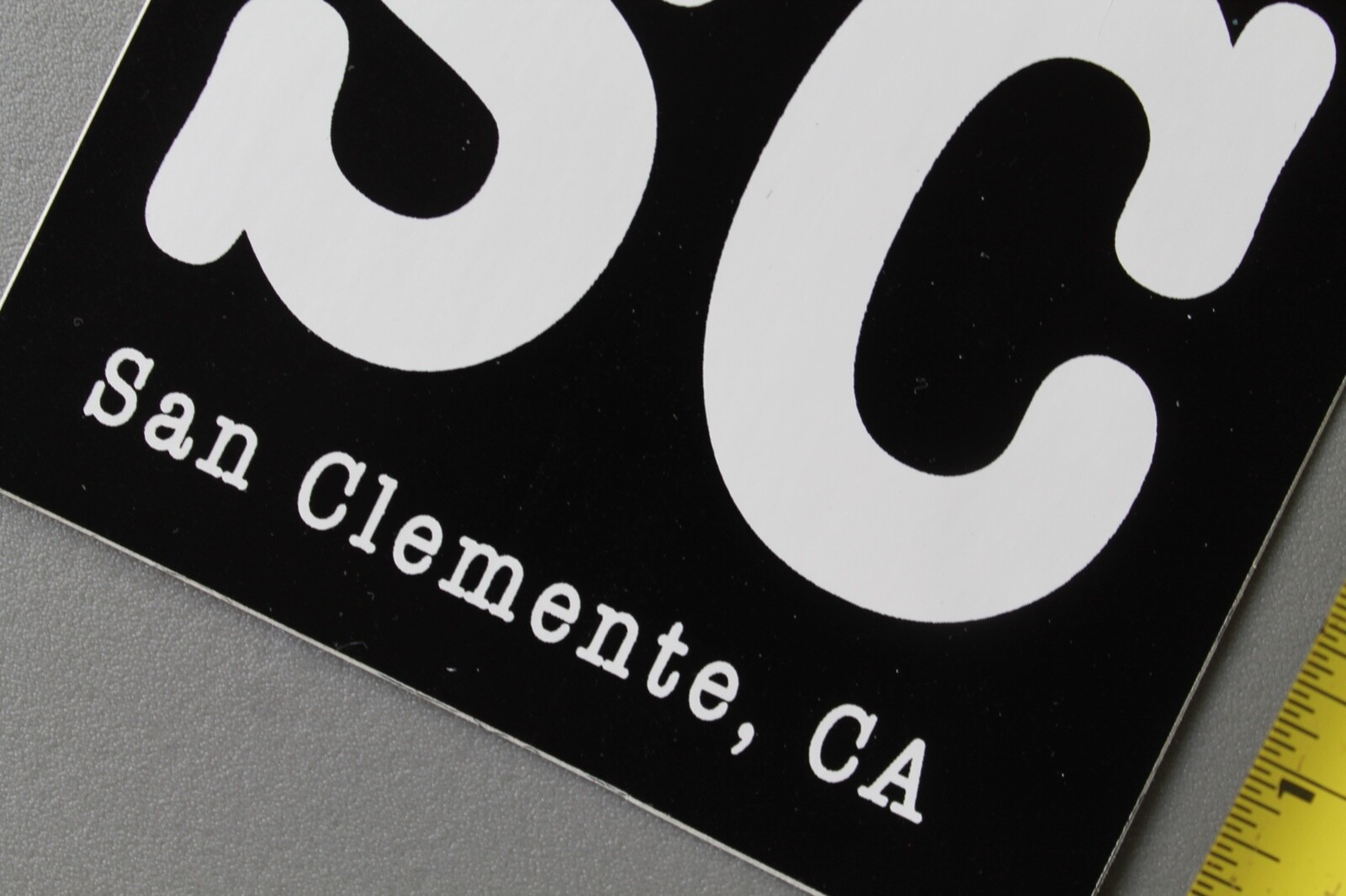 I Love San Clemente SC CA Shark Teeth Orange County V55B Vintage Surfing STICKER