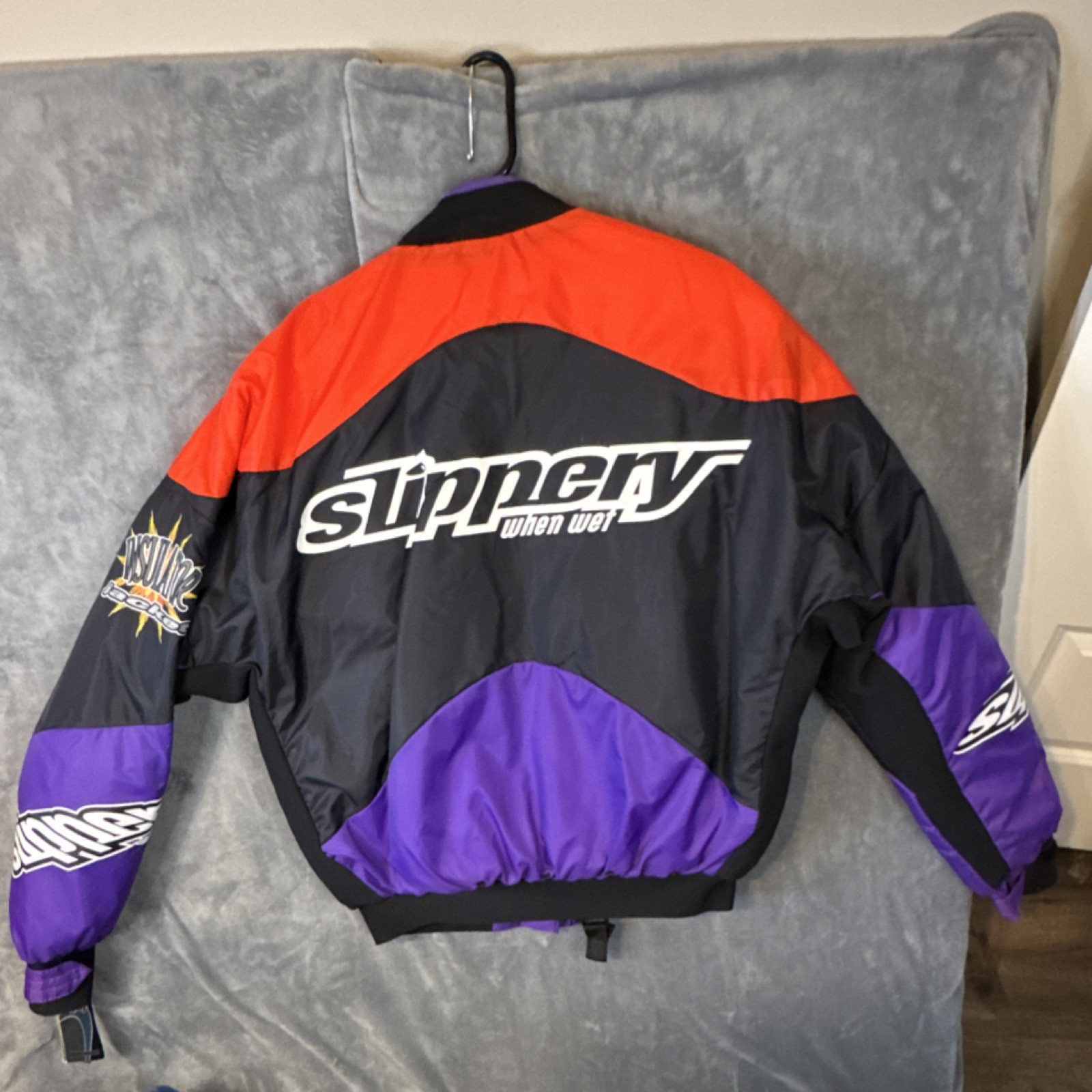Slippery Insulator Jacket Type III PFD Adult Large Red/Black/Purple