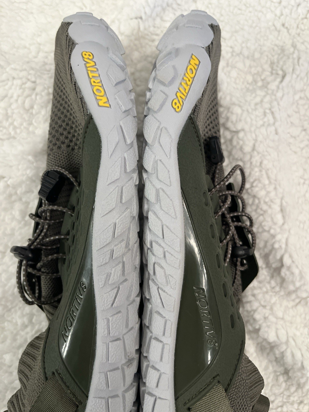 Nortiv 8 Quick Drying Water Shoes Size 12 Army Green Diving Kayaking Beach River