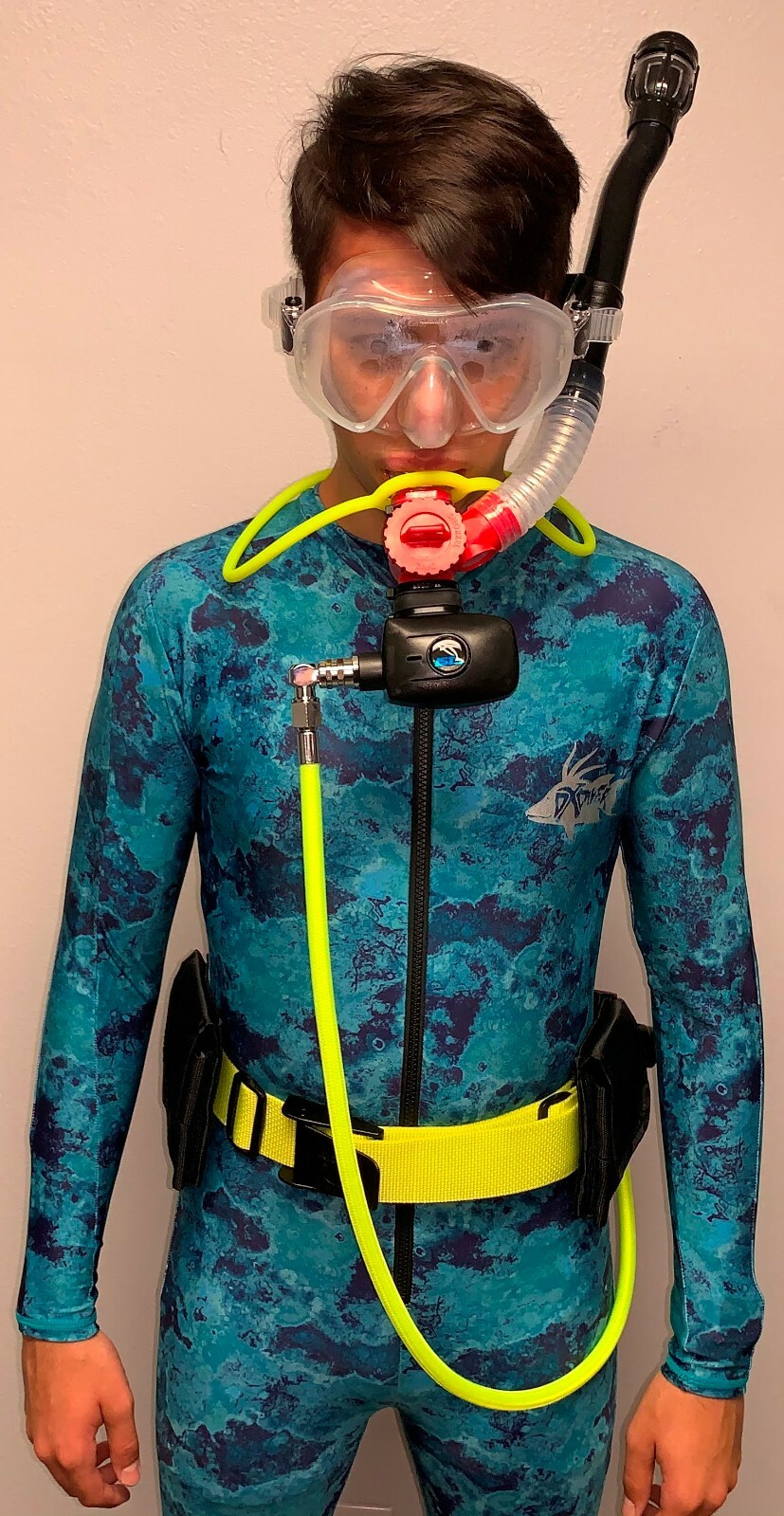 SPARE AIR XTREME 6 Mini Scuba tank kit /15-20 min diving adventure/ pony bottle