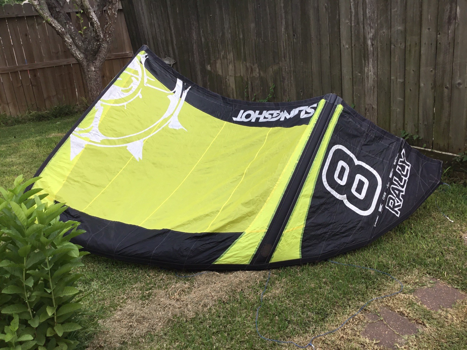 Slingshot Rally 8 meter SLE Kitesurfing Kite Excellent!