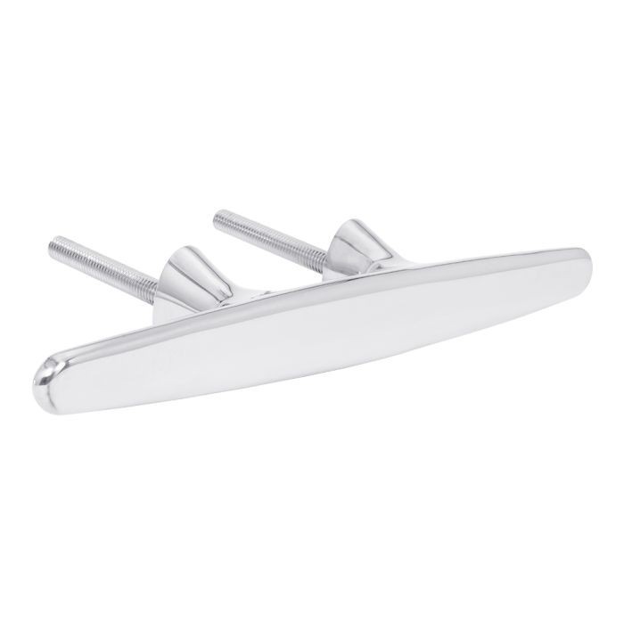 White Water 6057S-200 | 316 SS Studded Contemporary Arch Cleat | 10″ | 2″ Studs