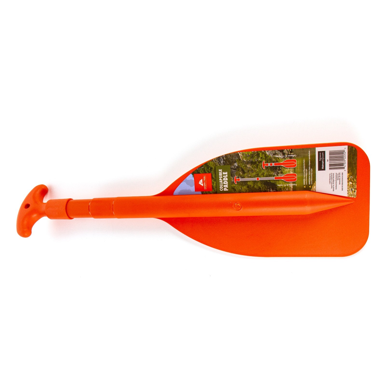(2 pack) Ozark Trail Emergency Paddle for Boats, Kayaks and Canoes, 41 in